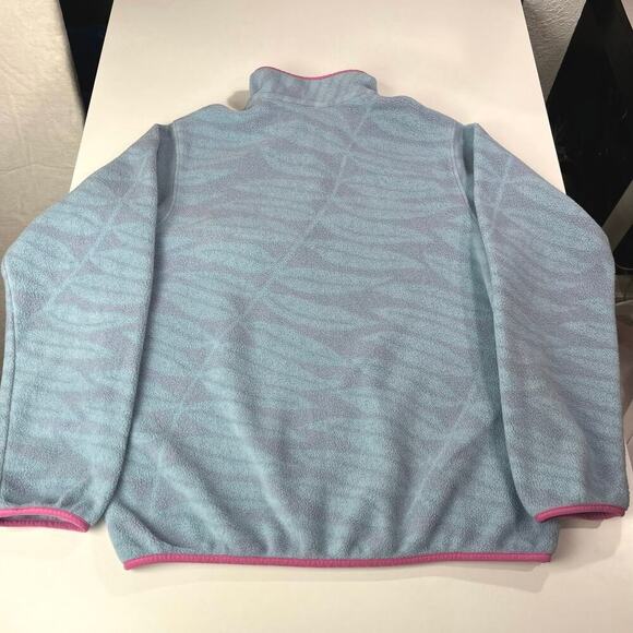 Patagonia Lightweight Synchilla Snap-T Pullover Eucalyptus Fronds Berlin Blue M - Picture 6 of 16